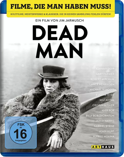 Dead Man [Blu-ray/NEU/OVP] Western von Jim Jarmusch mit Johnny Depp, Robert Mitc