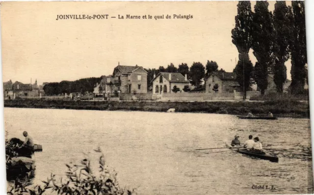 CPA Joinville le Pont - La Marne et le quai de Polangis (274998)