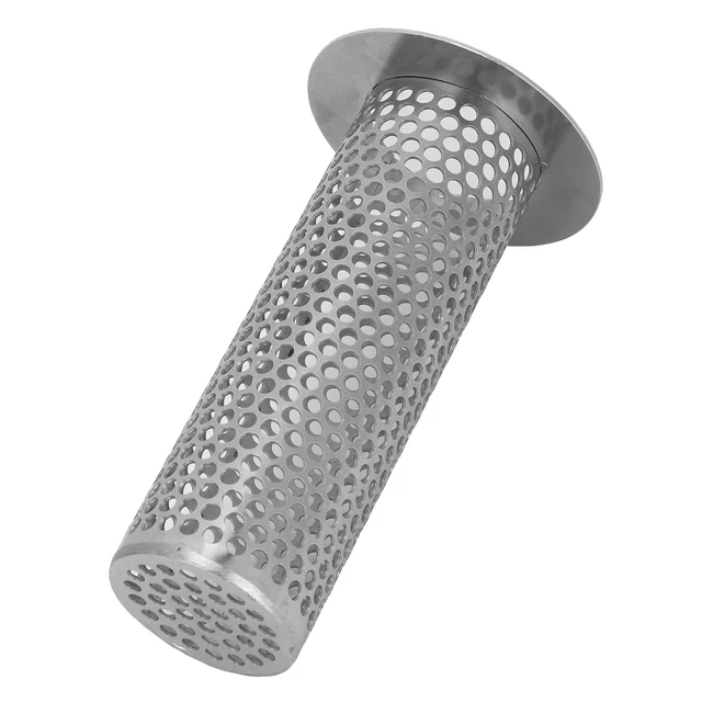 (Inner Diameter 3.3cm Height 10cm Outer Diameter 5.5cm)Stainless Steel Basin