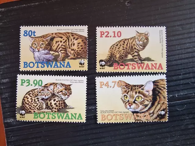 Botswana 2005 Sg 1040-1043 Endangered Species Mnh