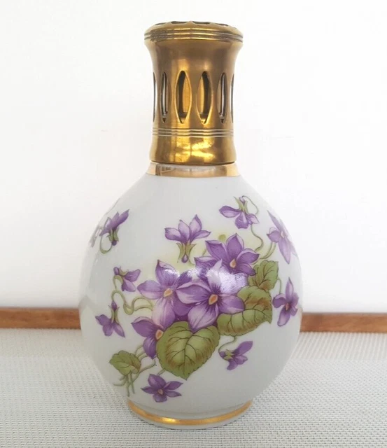 Lampe Berger Porcelaine De Limoges Tharaud - Occasion - Vintage