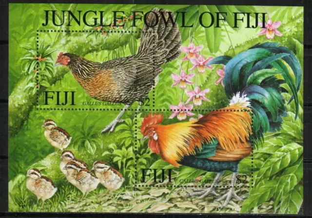 Fiji Stamp 914  - Jungle fowl