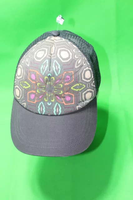 Butterfly ONEILL  Foam Trucker Hat gray mesh Snapback multi-color