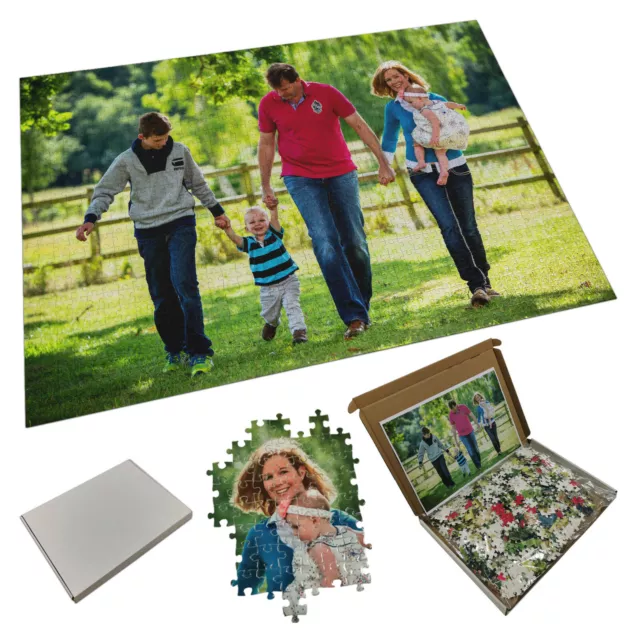 Personalised 500 Piece Jigsaw Puzzle Any Image & Text - Brand New