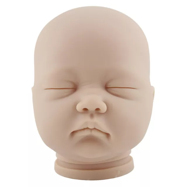 22inch DIY Mold Full Head Limb Soft Silicone Reborn Doll Kit Accessories Home.