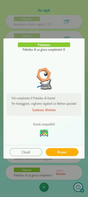 Pokemon Mint Pokémon Shiny Meltan ✨ Leggendario Perfetto 6IV - Evento Mitico Per Pokemon Spada E Scudo (Nintendo Switch) Pokémon Shiny Meltan Evento