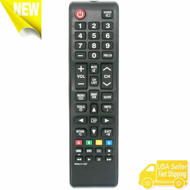 New Universal Remote Control for ALL Samsung LCD LED HDTV 3D Smart TVs