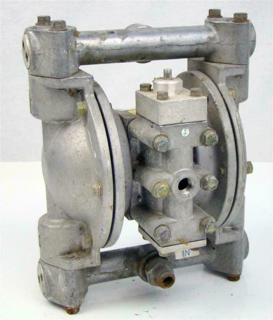Yamada Alluminio Pompa a Membrana 1.9cm Ingressi