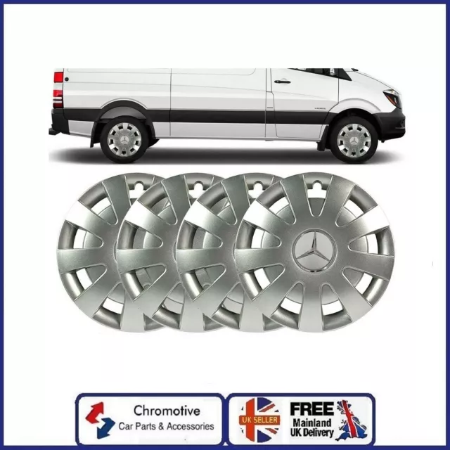 VW CRAFTER, VW Transporter T5, Mercedes Sprinter 4x16" Set Taglio Mozzo Ruota