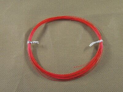 10 ft 30 awg Mil Spec kynar PVDF silver plated wire wrap Red
