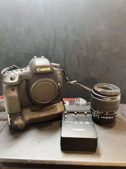 Canon EOS 6D Mark II 2 26.2MP Digital SLR Camera 18-55mm Lens  LS(324528)