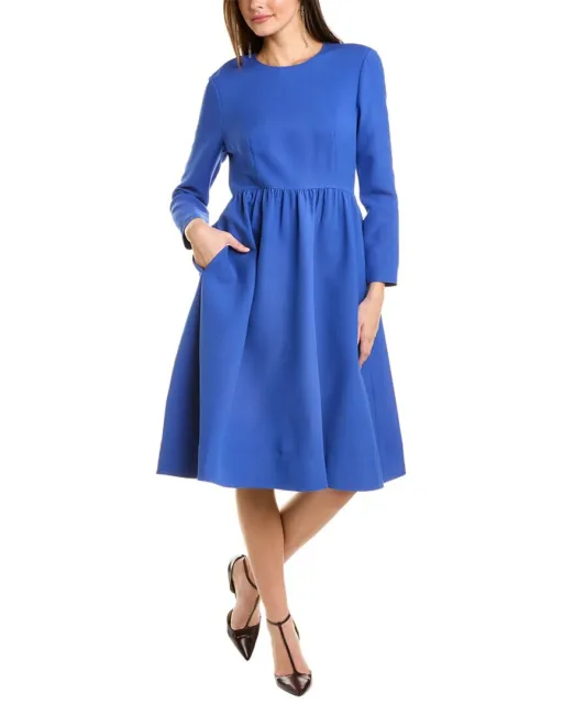 Lafayette 148 New York Wool & Silk-Blend Cocktail Dress Women's