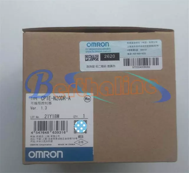 One OMRON CP1E-N20DR-A Programmab​le Controller PLC Module CP1EN20DRA New