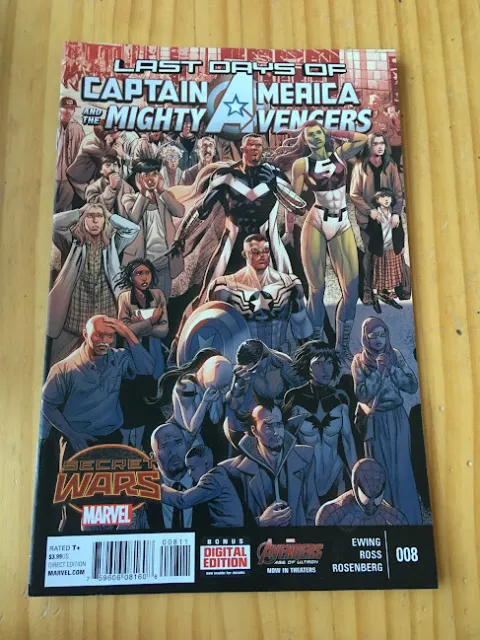 Captain America And The Mighty Avengers # 8 Vf Marvel Comics 2015
