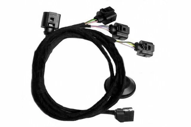 Für VW Passat 3B B5 Original Kufatec Kabelbaum PDC Sensor Heckstoßstange hinten