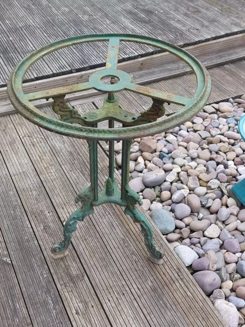 Victorian Cast Iron Garden Table