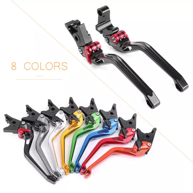 Adjustable Long Brake Clutch Levers Fit KAWASAKI Z800 13-16 & Z750 2007-2012