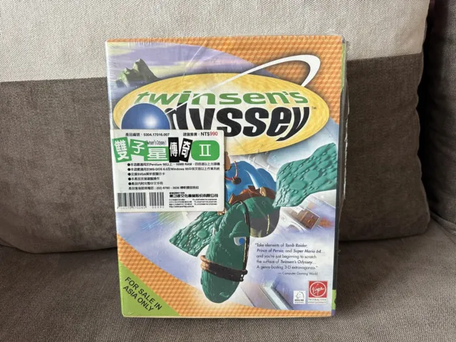 Twinsen’s Odyssey / Little Big Adventure - Asian Big Box Edition PC NEW & SEALED