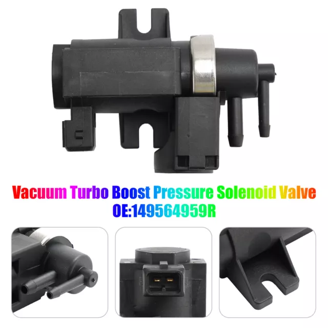 Vacuum Turbo Boost Pressure Solenoid Valve pour Renault Clio 1.5 Dci 149564959R