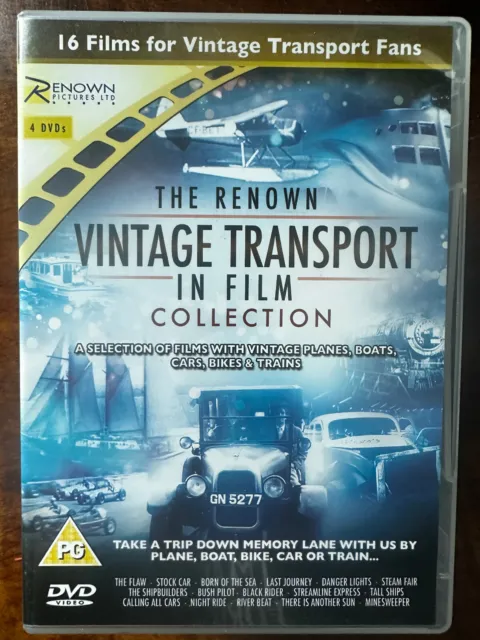 Renom Vintage 'Transport' En Film Collection DVD Coffret 4 Disques