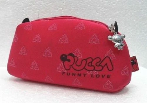 Pucca-Pochette "  Funny Love  "- Con Lampo E Ciondolo  In Metallo