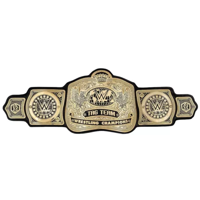wwe new raw tag team championship belt 2mm brass