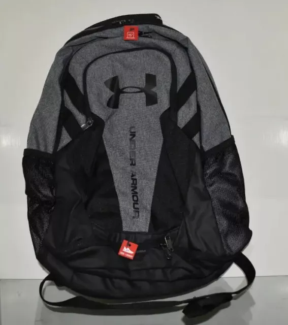 Under Armour UA Storm Hustle 3.0 Backpack Gray 1294720 042 School Bag NWT