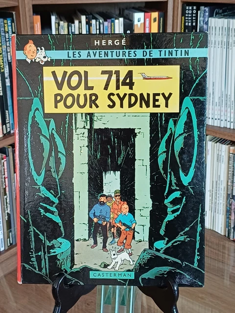 Miniature Tintin - Hydravion Australien Vol 714 Pour Sydney - Hergé - Hachette 1/100e