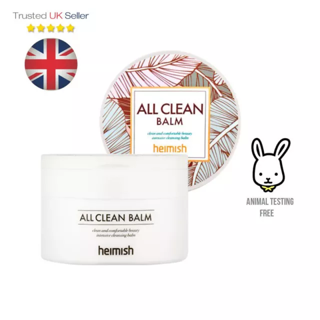 Heimish All Clean Balm 120ml Cruelty-Free Korean Skincare - UK SELLER