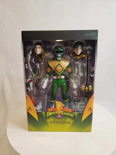 Power Rangers Vert SUPER7 ULTIMATES MIGHTY Morphin Power Rangers vert Ranger Moc Nip EUR ...