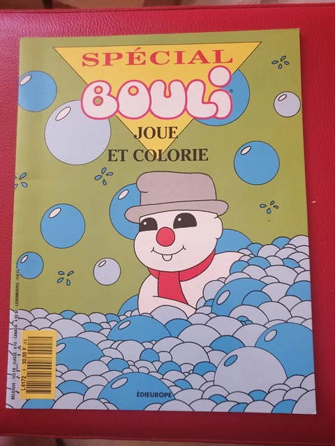 CAHIER DE COLORIAGE Bouli 1990 EUR 5,00 - PicClick FR