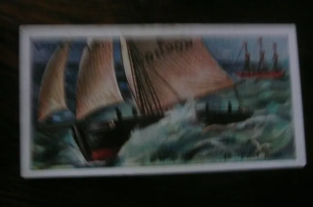 COPE 1912 BOATS OF THE WORLD No.6 THAMES HOUSEBOAT  tobacco card
