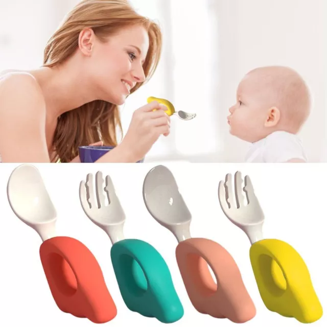 Tableware Auxiliary Food Forks Baby's Spoon Infant and Baby's Chopsticks Set