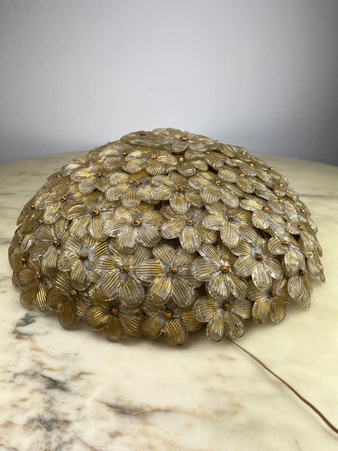 Lampada da soffitto di Seguso in vetro di Murano, Italia, anni '60