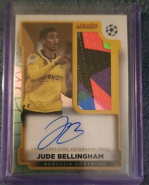 JUDE BELLINGHAM 202223 Merlino Cromo UCC MBSJB 9 Colori Match Ball