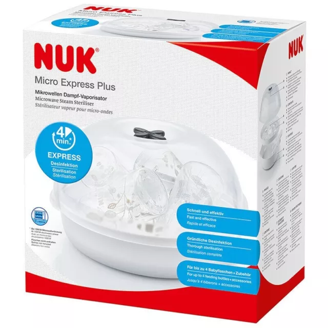 NUK Microwave Steam Steriliser