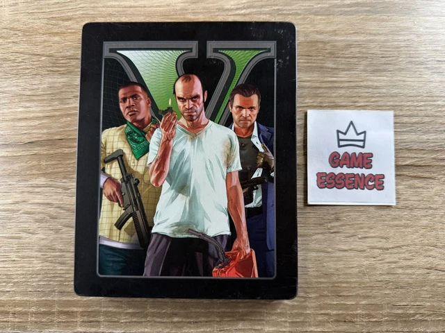 Jeu GTA V Grand Theft Auto V PS4 - Version Française - Très Bon état - Boîtier Et Notice