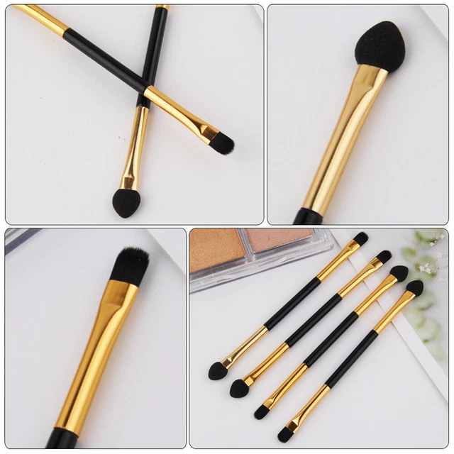 15 pcs Doppelköpfige Lidschattenbürsten Kosmetische Augenbürsten Lidschatten 9