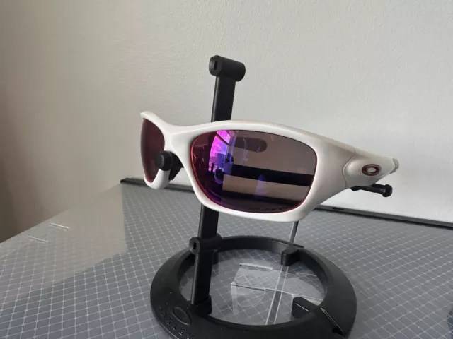 Oakley Pit Bull OO9127-07 matte white w/ OO Red Iridium Polarized lens RARE