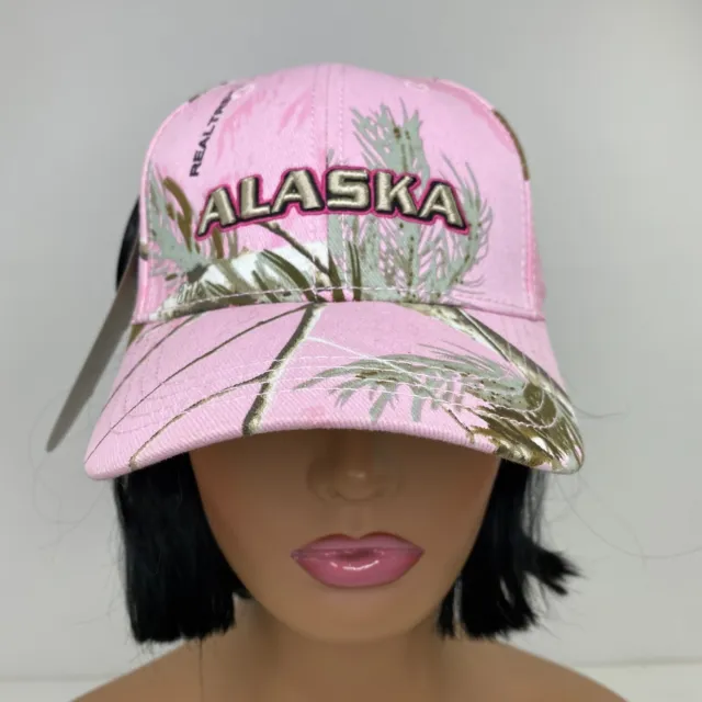Alaska Realtree AP Pink Camo Cap Hat One Size Fits Most Arctic Circle New