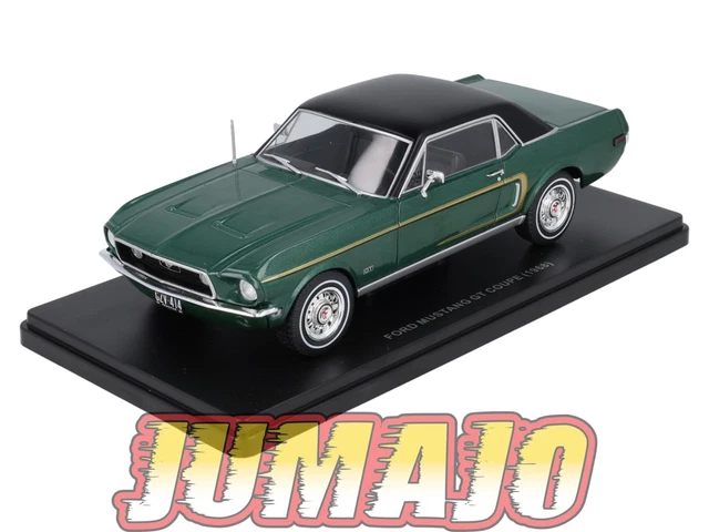 MUS31 Voiture 1/24 Altaya MUSTANG : FORD Mustang GT Coupe 1968 – Jumajo