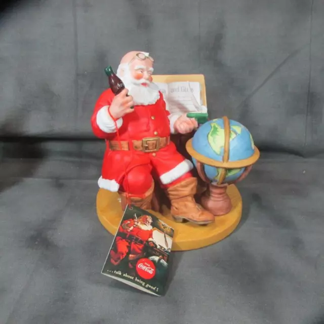 Coca Cola 1983 1ST Annual Classic Santa Claus Christmas Figurine w/ Tag