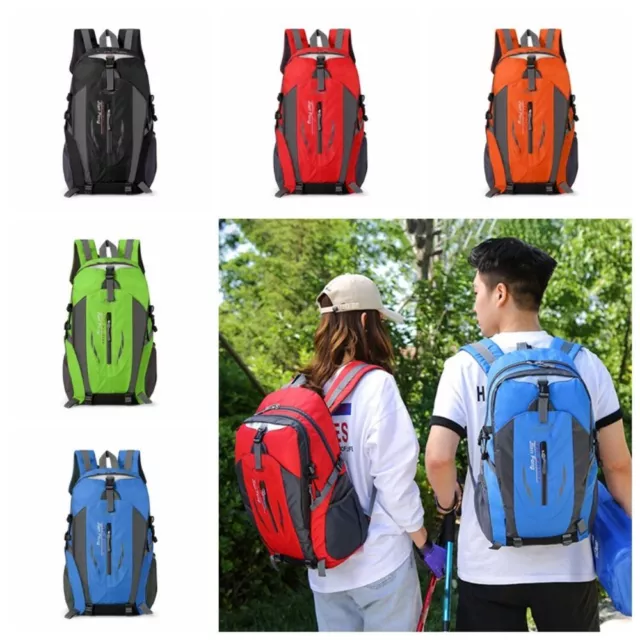 Outdoor Mountaineering Bag Men's Women's Large Capacity Climbing Travel Backpack