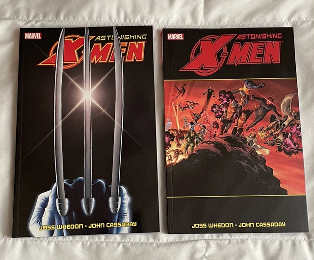 Astonishing X-Men Ultimate Collection Joss Whedon Vol 1 & 2 Set TPB Lot Marvel