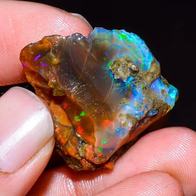 Naturel opal rough Pierre Précieuse Welofire Brut Opale Cristal ethiopian 27 CT 2