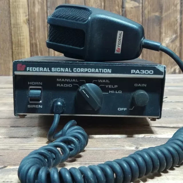 Federal Signal PA300 Siren