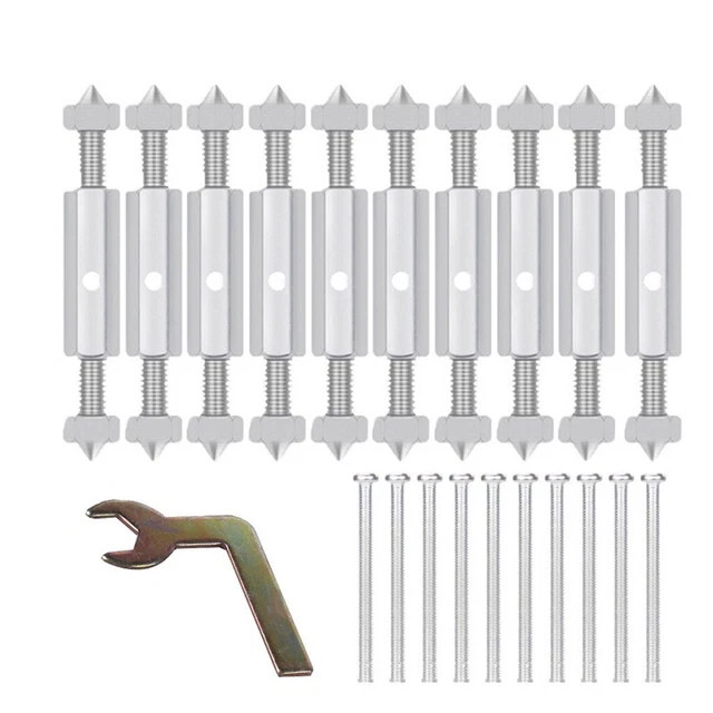 21 pz/set standard 86 tipo presa interruttore LTH acciaio riparazione scatola presa universale