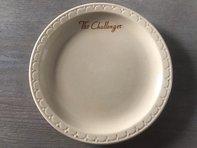 Syracuse China  Econo-Rim Challenger Union Pacific Railroad 6.5" Plate/Saucer
