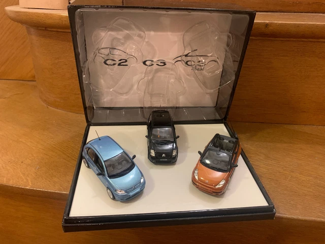 NOREV coffret citroen C3  - C2 - C3 pluriel  1/43