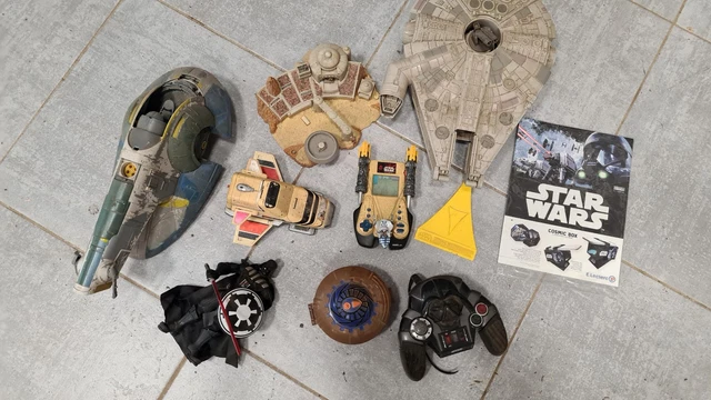 Lot De Jouets Anciens Star Wars Et Divers - Collection Vintage - Voir Photos